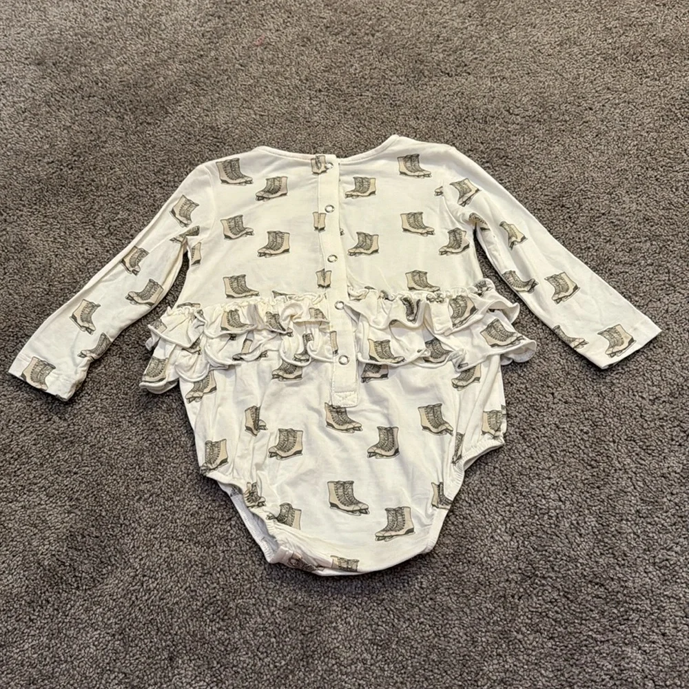 Kate Quinn Ice Skate Double Ruffle Bubble